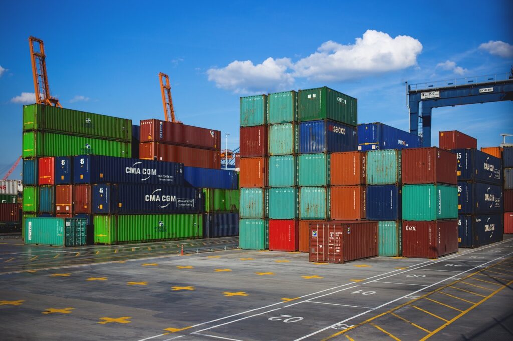 port, pier, cargo containers, crate, export, freight, import, shipping industry, industry, outdoors, shipping containers, storage, warehouse, port, port, port, port, port, export, freight, import, industry, industry, warehouse, warehouse, warehouse